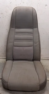Jeep Wrangler YJ 87-91 GREY CLOTH Front Seat FIXED Seat DRIVER - Foto 1 di 10