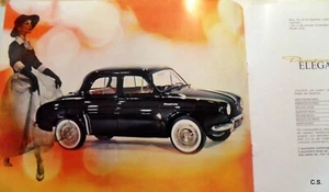 RENAULT DAUPHINE ~ ORIGINALPROSPEKT (S) - Bild 1 von 8