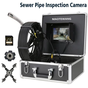 Kanalkamera 7" Monitor Industrie Rohr Inspektion Schlange Kamera mit Video DVR - Bild 1 von 20