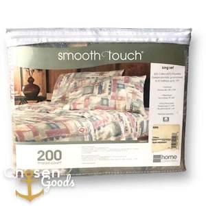 JC Penny Home Collection Tacto Suave Tribeca King Set Bolsillo Profundo 200 Unidades Nuevo - Imagen 1 de 6