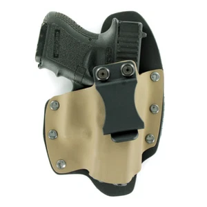 NT Hybrid IWB Holster - 1911, Beretta, Bersa, Browning Guns - FDE Matte - Picture 1 of 4