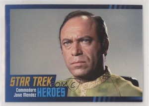 2020 Rittenhouse Heroes & Villains Expansion Commodore Jose Mendez #104 fm0