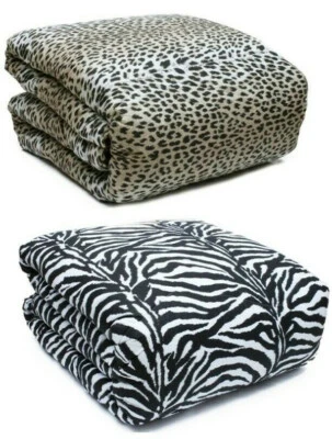 Trapunta Piumone Invernale Maculato Leopardo Zebrato Tessuto 100% Cotone - Immagine 1 di 4