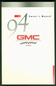 Vintage 1994 GMC Jimmy SUV Owner's Manual - Picture 1 of 1
