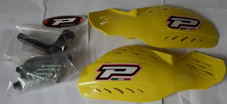 Pro Grip 5600 Dirt Bike/ATV Hand Guards Yellow with universal mounts New - Image 1 of 1