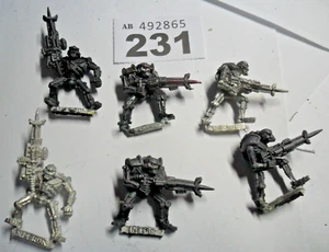 Warhammer 40k Necron original rare metal Warriors Raiders Lot W231 - Picture 1 of 2