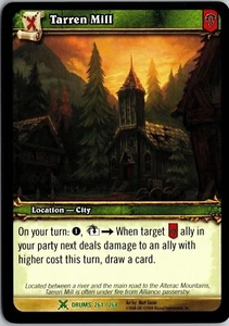 Tarren Mill Drums 261 / 268 2008 Matt Gaser World of Warcraft CCG TCG - Picture 1 of 2