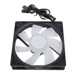 PC Case Fan Reverse 120mm 4PIN PWM 5V ARGB MFDB Hydraulic Bearing 150 Kit - Picture 1 of 30