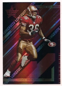 2004 Rookies & Stars Longevity Red Rookie Shawntae Spencer 49ers 187 #14/50 - Imagen 1 de 1