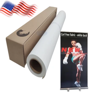 Lockenfrei Block-Out Weiß-Rücken Stoffbanner Großformat Druckmaterialien - Bild 1 von 9