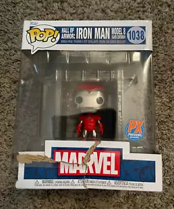 Funko Pop Marvel HALL OF ARMOR: IRON MAN 1038 MODELL 8 Neu/Beschädigte Box - Bild 1 von 7
