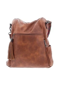 FADEON Laptop Backpack Purse for Women Large Designer PU Leather Laptop Bag L... - Picture 1 of 3