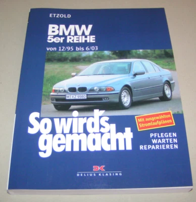 Repair Manual - BMW 5er Reihe E39 Petrol Diesel Models 1995 - Image 1 of 2