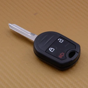 Estuche llavero con llave de entrada remota sin llave carcasa 2 botones apto para FORD Explorer Focus Escape - Imagen 1 de 3