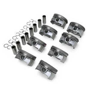 8x Piston &Ring Set STD 92mm Fit For BMW E60 E63 E64 E66 E53 545i 645Ci X5 4.4L - Picture 1 of 13