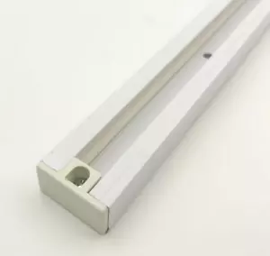 120V 2 Foot H Track With Mounting Hardware, Single 3 Wire Circuit ,Matte White - Picture 1 of 2