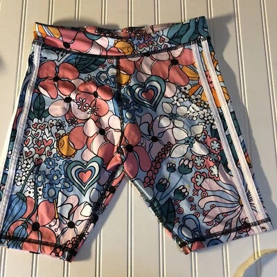 Adidas Niñas Talla XL 16 Areaready Pantalones Cortos Atléticos 3 Tiras Foto 1 de 4