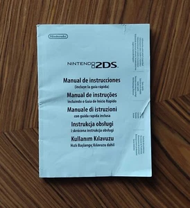 Manual Nintendo Consola 2DS España Italia Portugal Envio Combinado - Imagen 1 de 3
