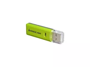 IOGEAR GFR204SD 10-in-1 USB 2.0 SD/ MicroSD/ MMC Card Reader/ Writer (Green/ Gra - Picture 1 of 5