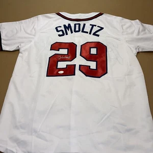 John Smoltz Autographed Signed Custom Braves Jersey JSA Witnessed Authenticity - Picture 1 of 6