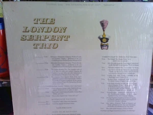 THE LONDON SERPENTS TRIO 1981 TITANIC02140 STEREO PLAYED N.M. PLAYED 3 TIMES - Picture 1 of 7