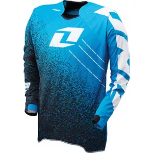 NUEVO JERSEY ONE INDUSTRIES VAPOR NOISE NEGRO/AZUL MX ATV BMX XXLARGE XXL - Imagen 1 de 1