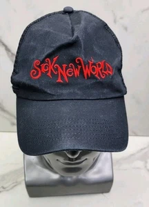 Sick New World Official Merch Snapback Mesh Trucker Hat Black One Sz Heavy Metal - Picture 1 of 16