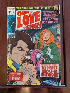 My Love #27 MARVEL 1973 OUR LOVE STORY - Picture 1 of 6