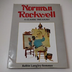 Norman Rockwell A Classic Treasury Robin Langley Sommer Art Book Hardcover 1993 - Bild 1 von 16