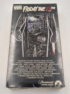 1980 Friday The 13TH VHS 1395 (1988) **Possible Re-Sealed** READ DESCRIPTION - Picture 1 of 11