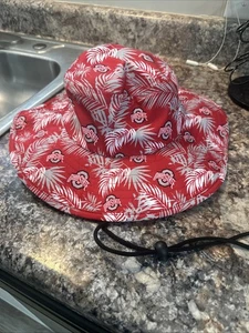 Ohio State Buckeyes Fischerhut rot Blumen verstellbar Einheitsgröße FOCO - Bild 1 von 5