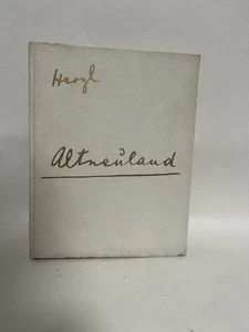 Altneuland - Old-New Land - by Theodor Herzl - Imagen 1 de 4