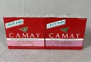 Camay Seife Pink Classic weich duftend Beauty Bar 2 Packungen à 3 P&G 6 Riegel insgesamt - Bild 1 von 4