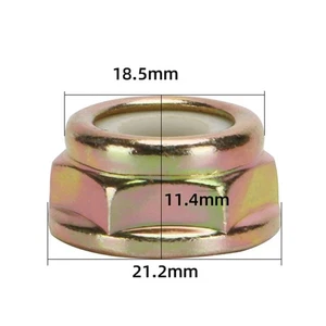 10X Benzin Freischneider Teile Trimmer Rasenmäher Rückwärtsschraube Mutter Freischneider - Bild 1 von 4