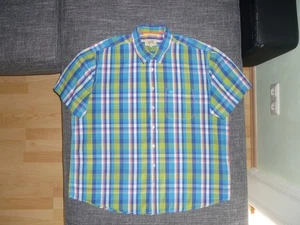 CAMEL ACTIVE Camisa Hombre Manga Corta Algodón Multicolor Cuadros T.XXL/2XL TOP - Imagen 1 de 12