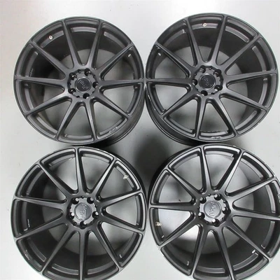 Niche Essen 20x10.5 +27 Matte Black Wheel Rim 5x112 (QTY 4) Foto 1 de 4