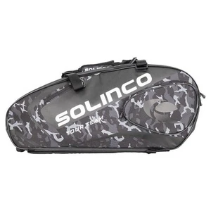 Solinco Black Camo 6 Pack Tennis Racquet Bag - Picture 1 of 4
