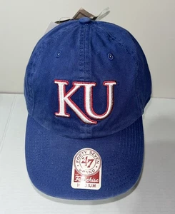 Kansas Jayhawks '47 Clean Up Hut Herren Medium royalblau NCAA Collegiate - Bild 1 von 5