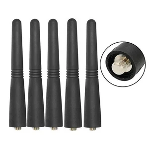 5x Antenna VHF Stubby adatta per radio portatili GP88 GP300 GP320 GP340 GP360 - Foto 1 di 4