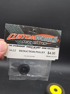 Custom Works Dominator 3622 Reduction Pulley New Belt Dirt Oval - Picture 1 of 10