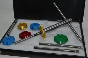 22X Honda CRF 450R 2002-08-250R 2004-09 Valve Seat Cutter Kit Carbide Tipped 3AC - Picture 1 of 7