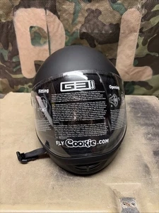 Cookie G3 Medium Fallschirmspringen Integralhelm schwarz - Bild 1 von 5