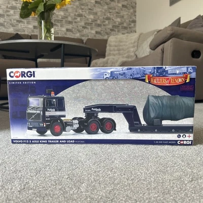 CC15501 Corgi 1:50 Volvo F12 5 Axle King Trailer and Load - Pickfords - Image 1 of 4