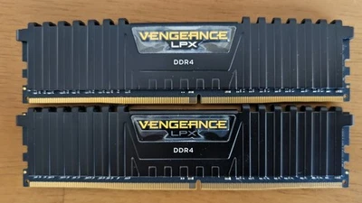 CORSAIR VENGEANCE LPX 16GB (2x8GB) PC4-25600 (DDR4-3200) Memory Kit - Black... - Image 1 of 4