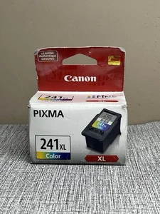 New Genuine Canon CL-241XL Fine Color Ink Cartridge - Factory Sealed - Picture 1 of 8