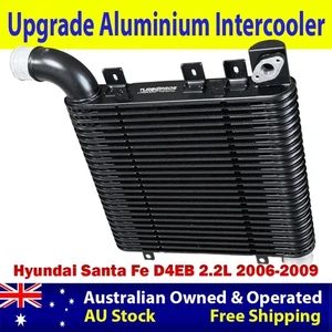 Intercooler de aluminio de 64 mm actualizado para Hyundai Santa Fe D4EB 2,2 L 2006-2009 - Imagen 1 de 9