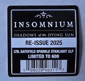 Insomnium - Shadows Of The Dying Sun (NUMBERED 1 0F 600  SPARKLE Re-Issue) LP - Picture 1 of 2