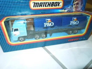 Matchbox Convoy CY 26 DAF Container TRANSPORTER mit  Schachtel, - Bild 1 von 3