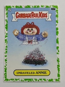 Müll Eimer Kinder Bücherwurm Bücherwurm Parodie grüner Rand UNRAVELED ANNIE #43a - Bild 1 von 9