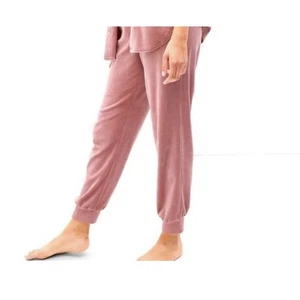 Gap Body Damen Medium Mauve Velour Jogginghose Comfort Active Pyjama VERSIEGELT NEU - Bild 1 von 5
